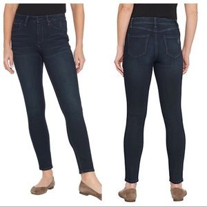 Laurie Felt Denim Ankle Skinny Jeans High Rise Dark Jeans Women’s Sz XL‎ NWT